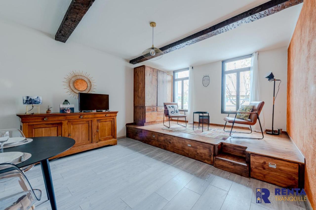 Entre Terre Et Mer Wifi Studio Cosy 2 Pers Perpignan Exterior photo